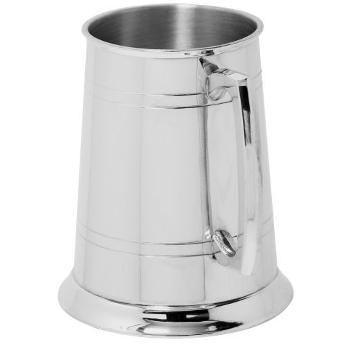 British Pewter 2 Lined Tankard