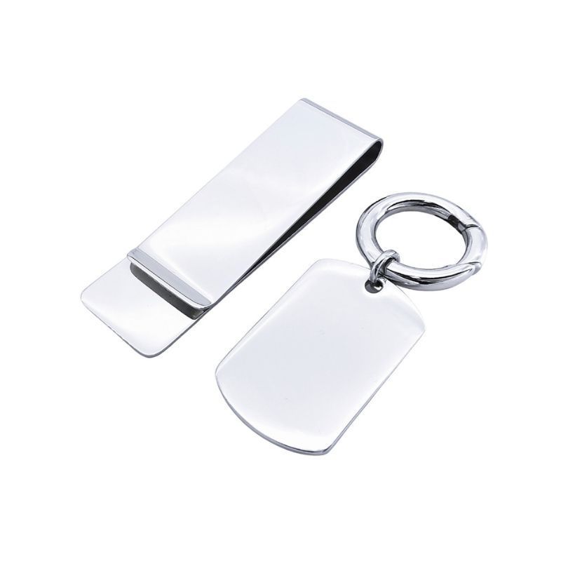 Keyring & Money Clip Set