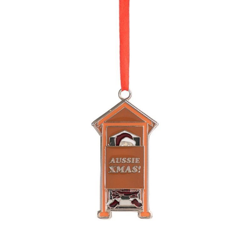 Christmas Ornament - Aussie Xmas Outhouse