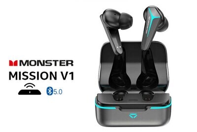 Monster Mission wireless Headset/Ear buds