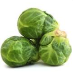 Cleaned & Cut : Brussels Sprout