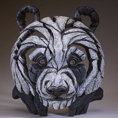 Edge Panda Bust Sculpture