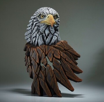 Edge Bald Eagle Sculpture