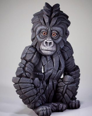 Edge Baby Gorilla Sculpture