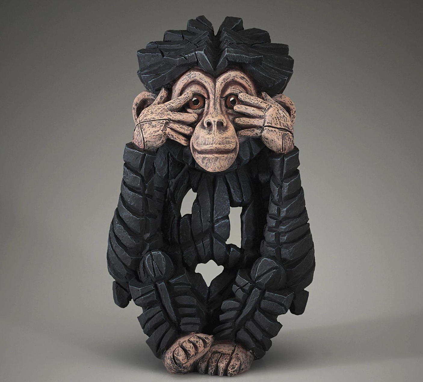 Edge Baby Chimpanzee Sculpture