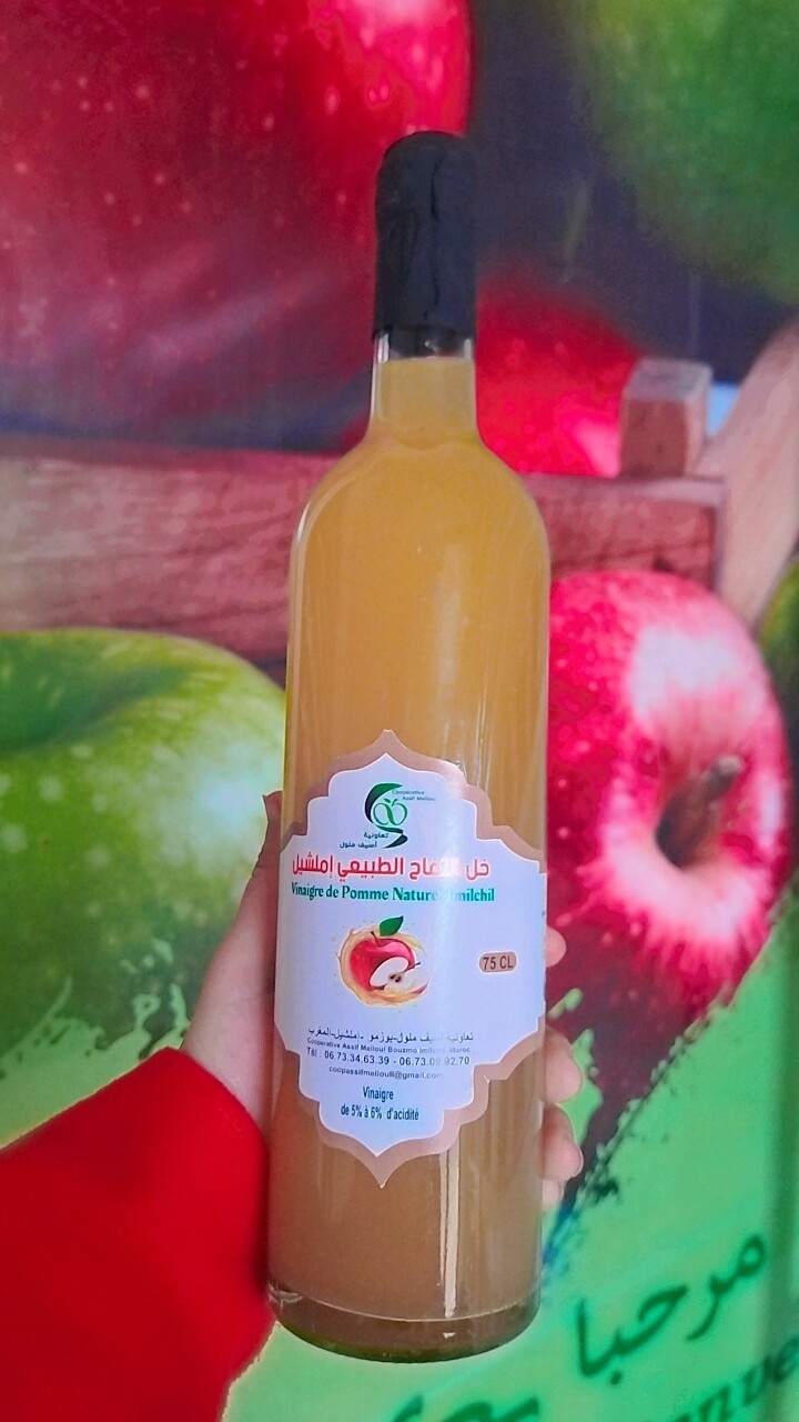 Vinaigre de Pomme naturel 75cl