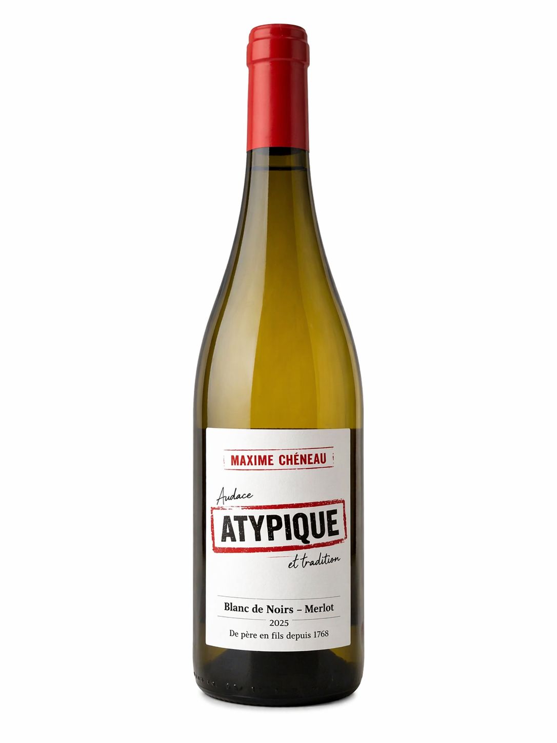 Atypique 2025 - Merlot - Blanc de noirs 