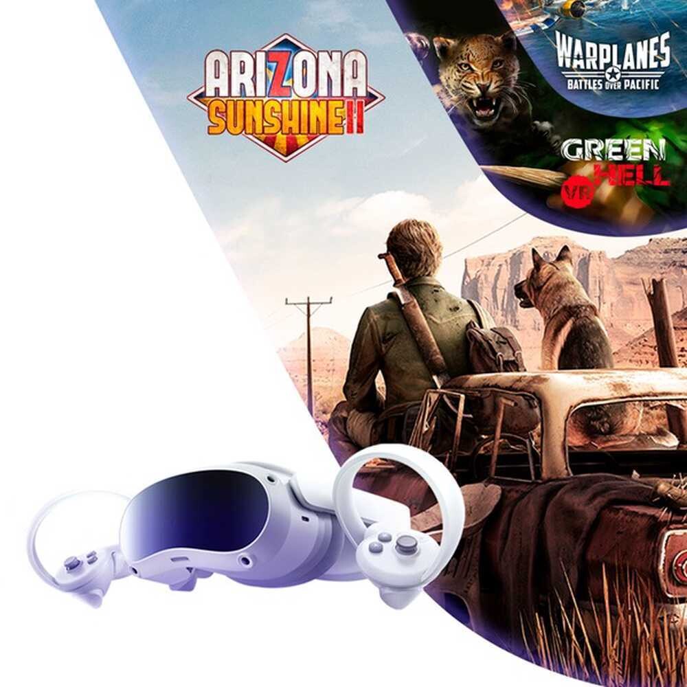 Visore PICO 4, occhiali VR bianco, 8 GB/256 GB