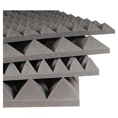 PANNELLO FONOASSORBENTE 100X100 35 KG/M² IN SCHIUMA POLIURETANICA
