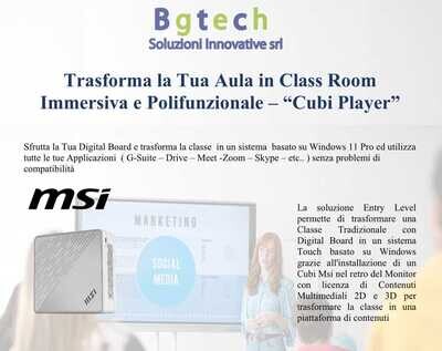 Cubi Player pacchetto base