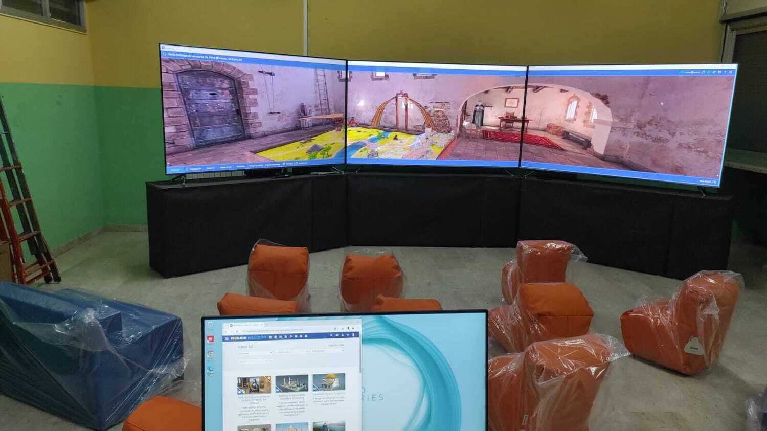 Aula immersiva BGTECH Agora