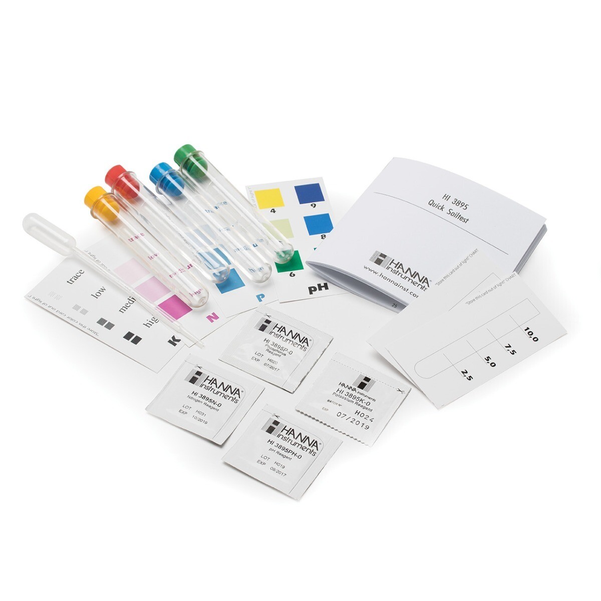 KIT ANALISI CHIMICA DEL SUOLO