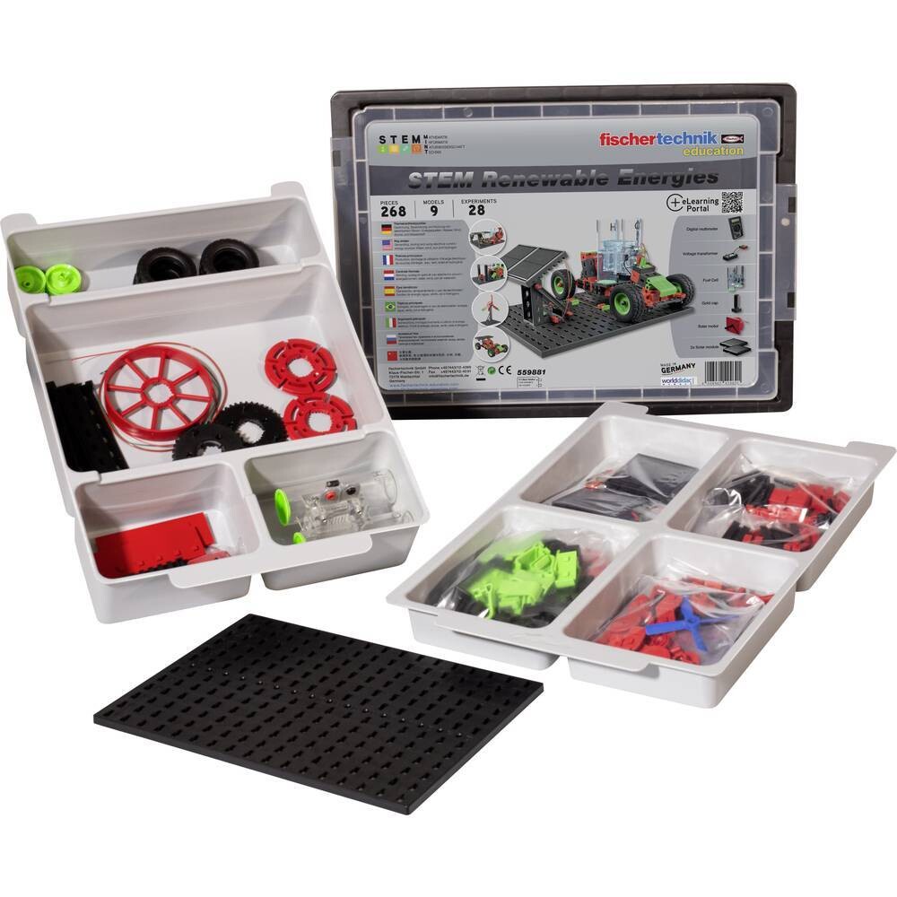 fischertechnik education Kit da costruire STEM Energie rinnovabili 2-4 studenti