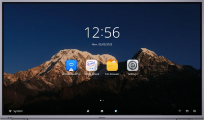 HIKVISION DISPLAY TOUCH INTERATTIVO 65&quot; 4K UHD 45