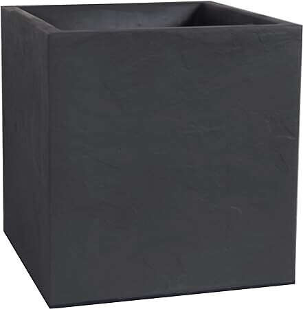 Fioriera Volcania Vaso Quadrato, in plastica, 40 x 40 x 40 cm