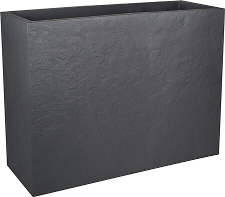 Fioriera Volcania, vaso quadrato, capacita 46 litri, grigio antracite