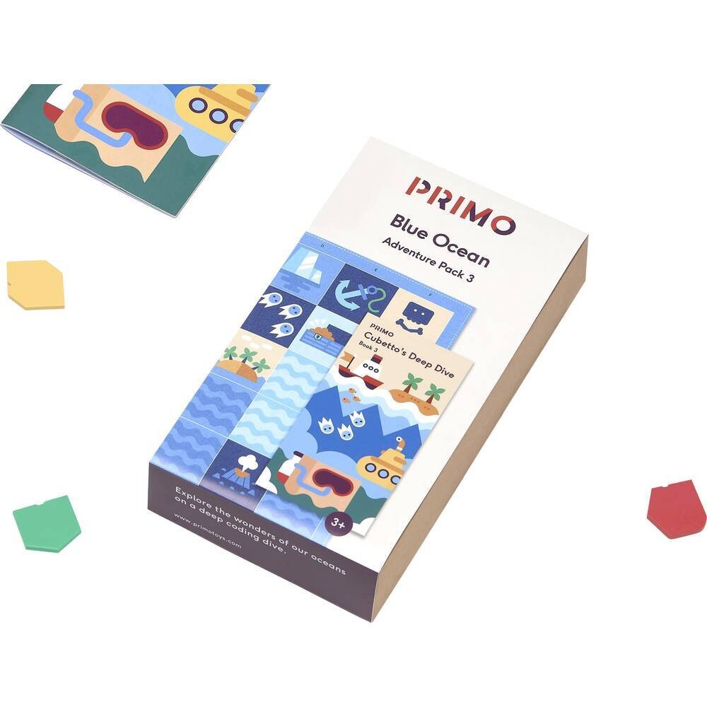 Primo Toys MINT Robotics Kit espansione Cubetto MINT Coding kit avventure &#39;Der blaue Ozean&#39;