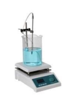 Agitatore magnetico con piatto riscaldato in ceramica