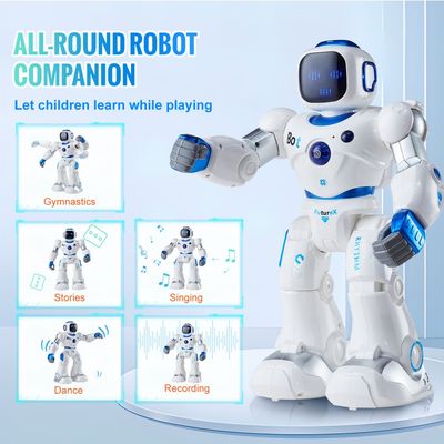 Robot Giocattolo per Bambini Programmabile Controllo Remoto Intelligente
