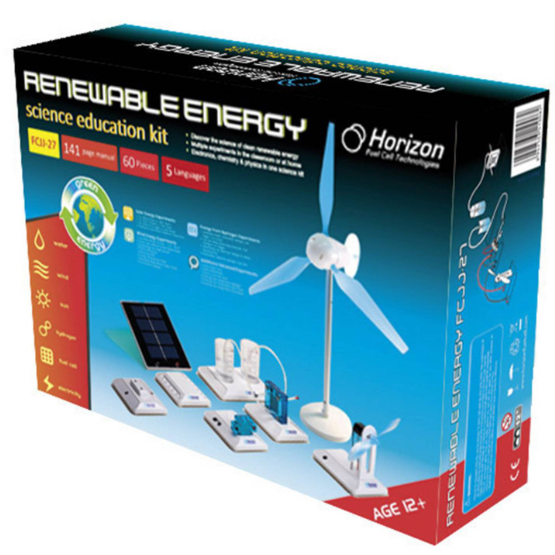 Set Energie rinnovabili, Energie alternative Kit per esperimenti