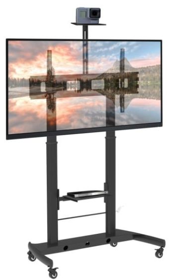 Supporto da Pavimento TV LCD/LED 52-110&quot; Altezza Regolabile