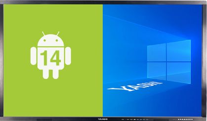 Monitor Interattivo YASHI 65&quot; 4K ANDROID 14