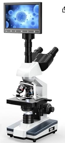 Microscopi trinoculari Vabiooth con LCD 7&quot;