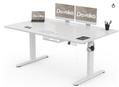 Devoko Scrivania Regolabile in Altezza