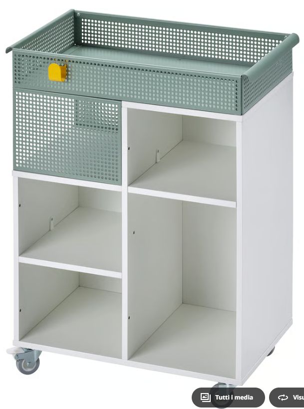 Carrello mobile porta oggetti