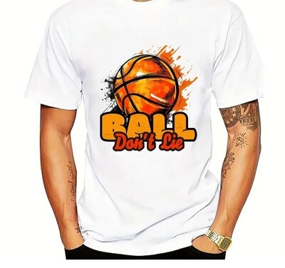 &quot;Ball Don&#39;t Lie&quot; Men&#39;s Crew Neck T shirt