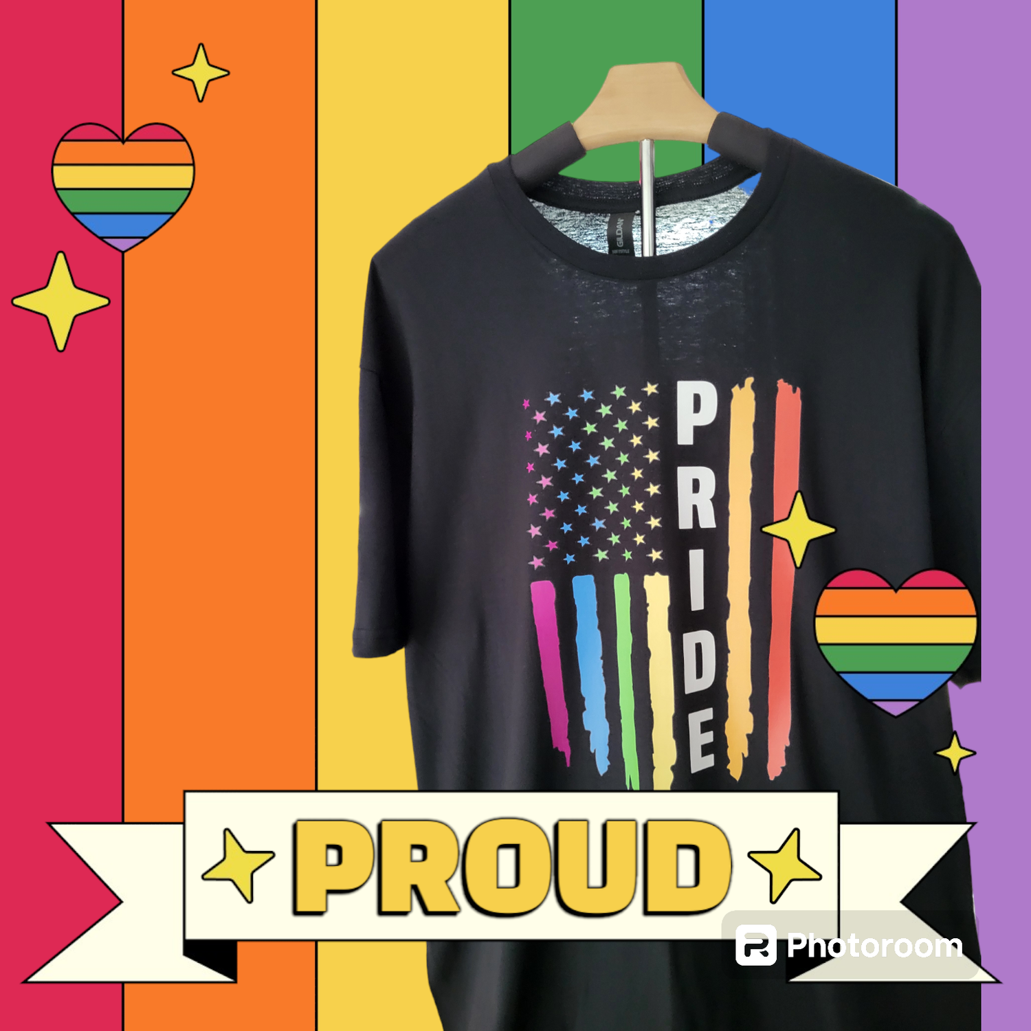 Pride Rainbow Flag 