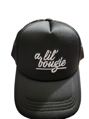 Adult Trucker Hat &quot; A Lil Bougie &quot;