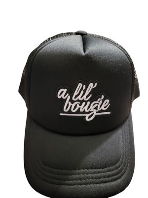 Adult Trucker Hat " A Lil Bougie "