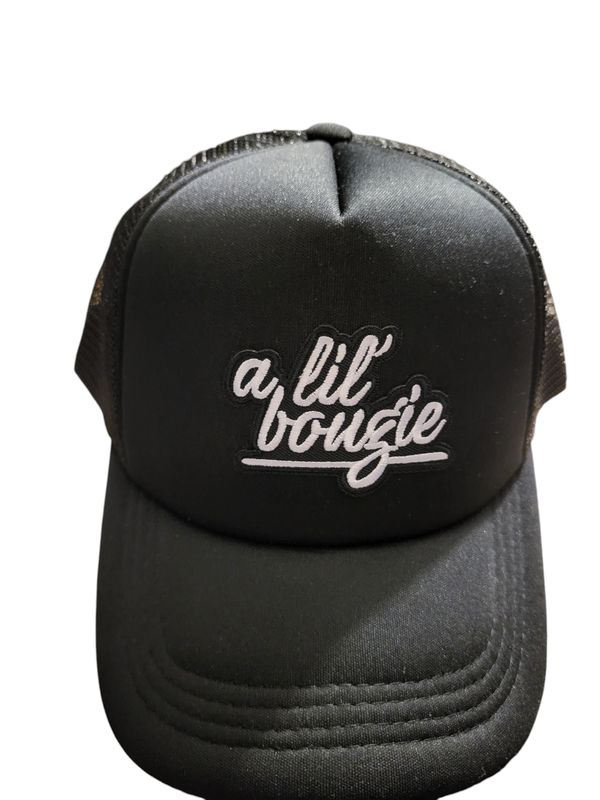 Adult Trucker Hat " A Lil Bougie "