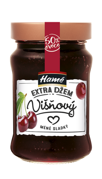 Višňový Extra Džem 340g Hamé