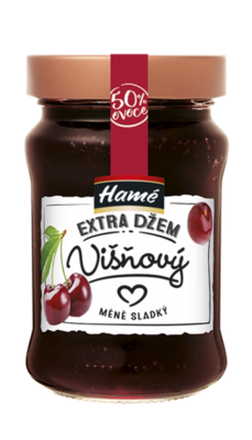 Višňový Extra Džem 340g Hamé