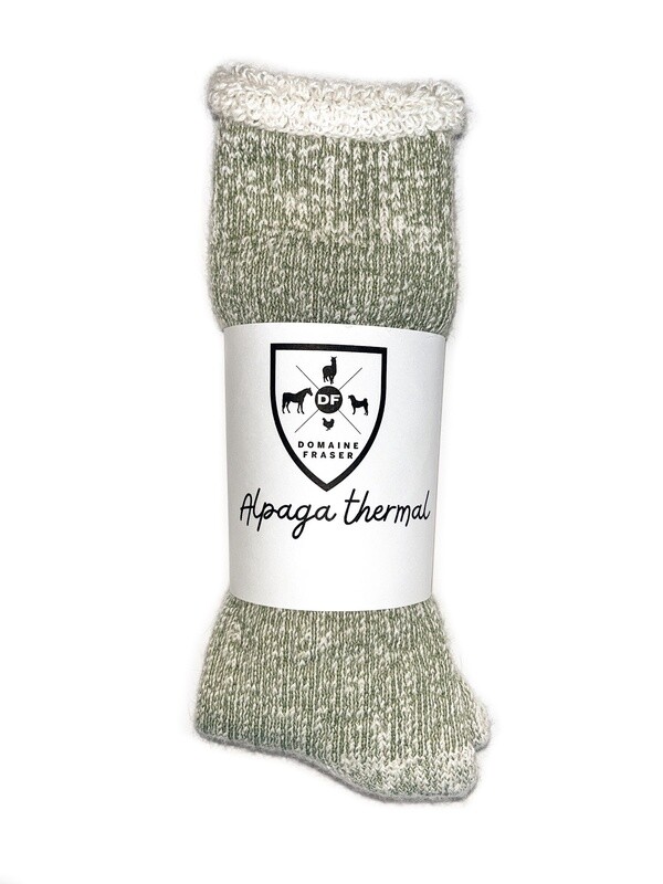 Thermal alpaca sock