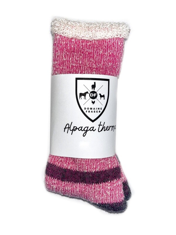 Alpaca thermal stripe