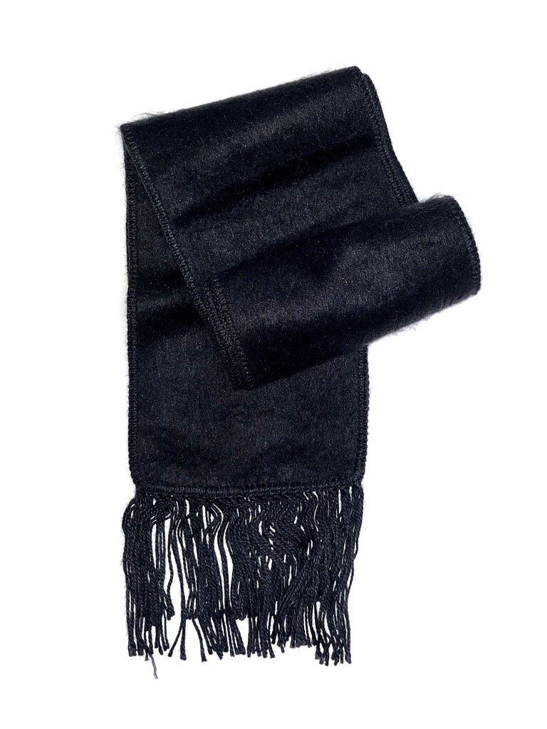 Foulard Alpaga, Material: franges, Size: grand