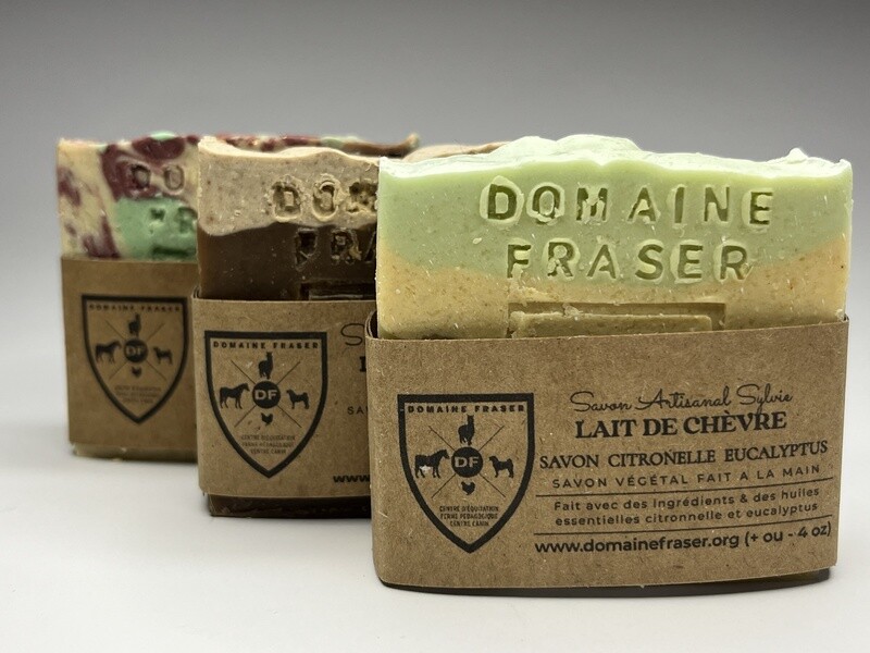 Soap from goat milk