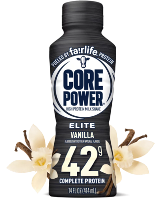 Fairlife Core Power Elite 42g Complete Protein Vanilla Milk Shake 14oz