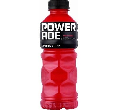 Powerade Red Fruit Punch Electrolyte &amp; Vitamin Sports Drink 20 Fl Oz
