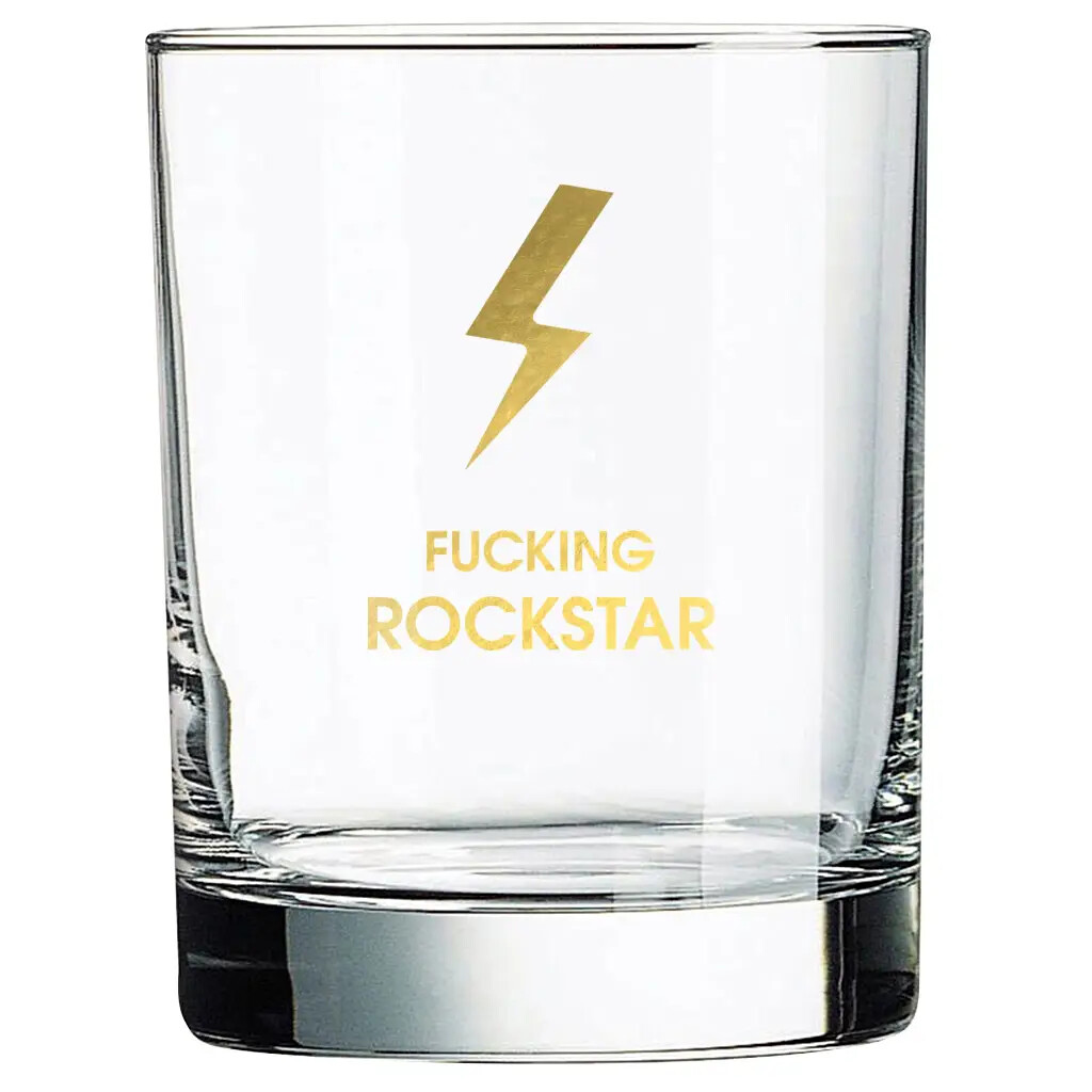 Fucking Rockstar - Rocks Glass