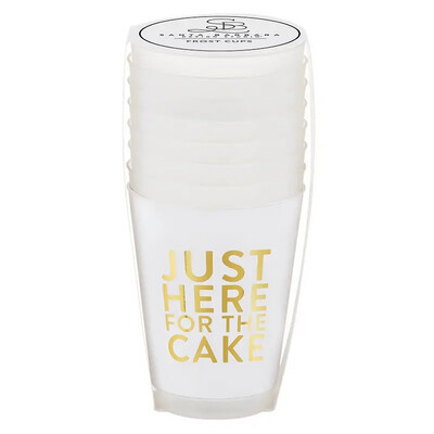Gold Foil Frost Cup - Here For the Cake