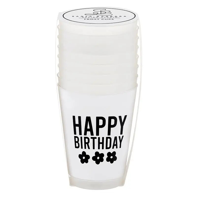 Frost Cup - Happy Birthday