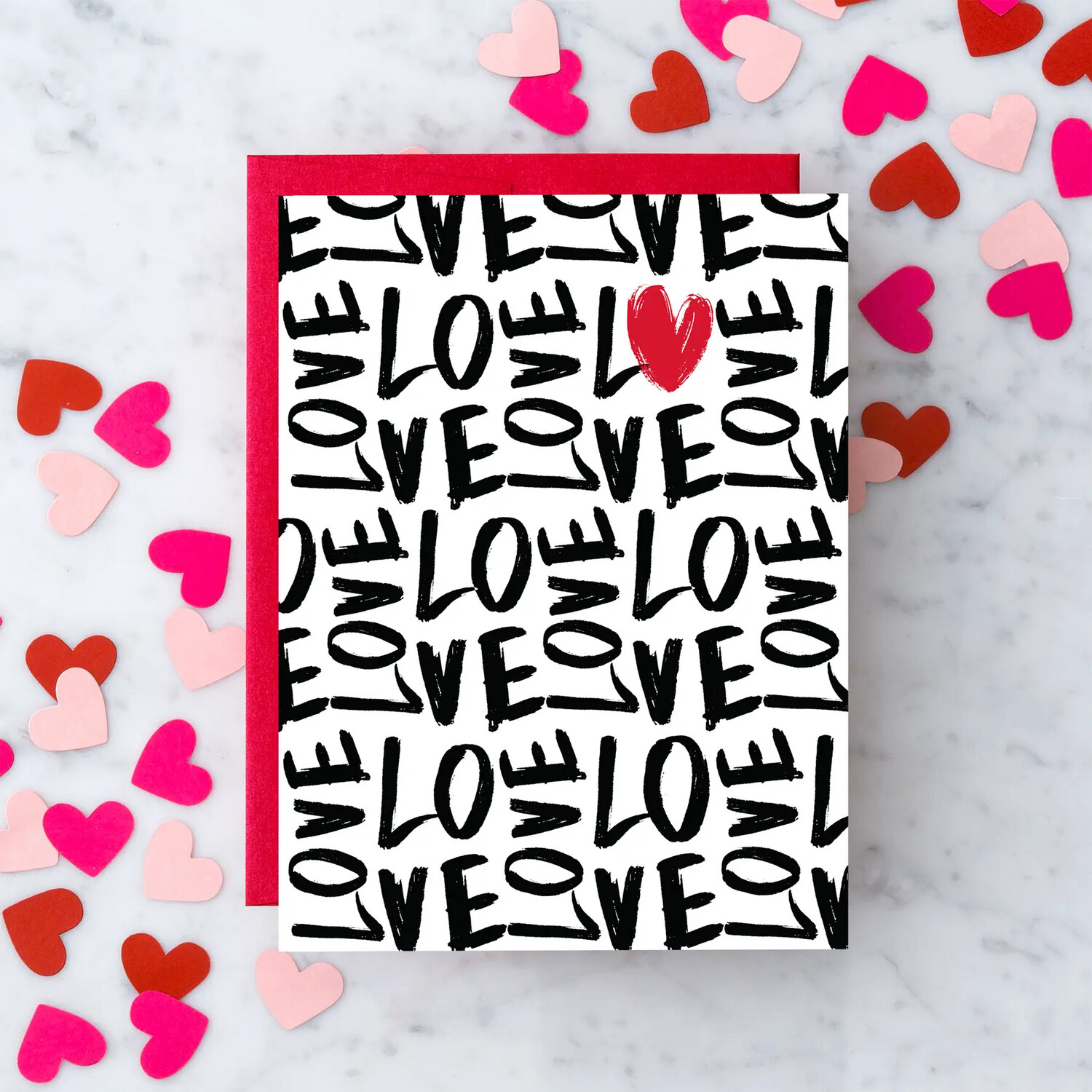 Handwritten Love Greeting Card