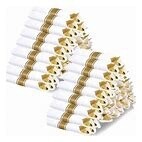 Fancy Feast Dishware Gold Rolled Cutlery Set 10sets