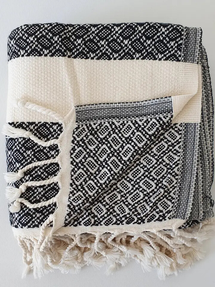 Adrian 100% Cotton Throw