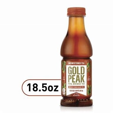 Gold Peak Unsweetened Tea Bottles -16.9 fl oz