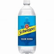 Schweppes Club Soda Bottle 1L